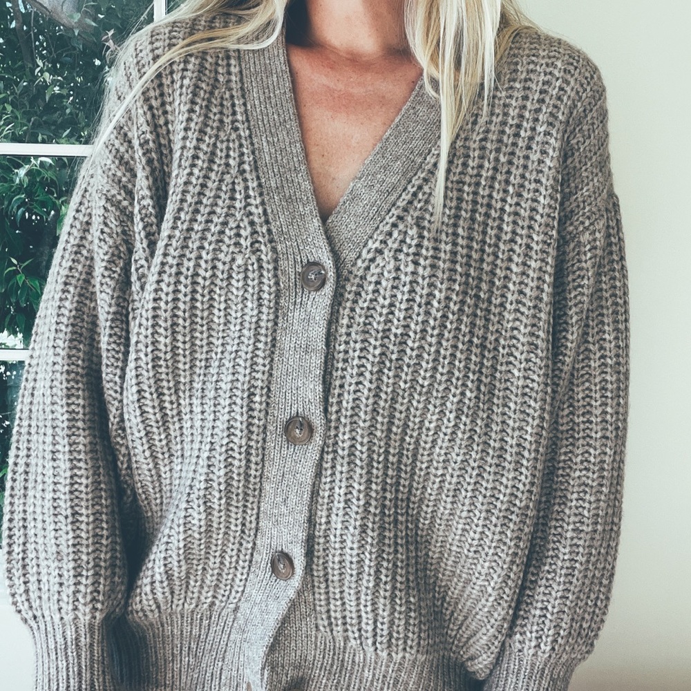NWT Jenni Kayne Alpaca Cocoon Cardigan